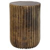 Peaks And Valleys Gold Accent Table thumbnail 3