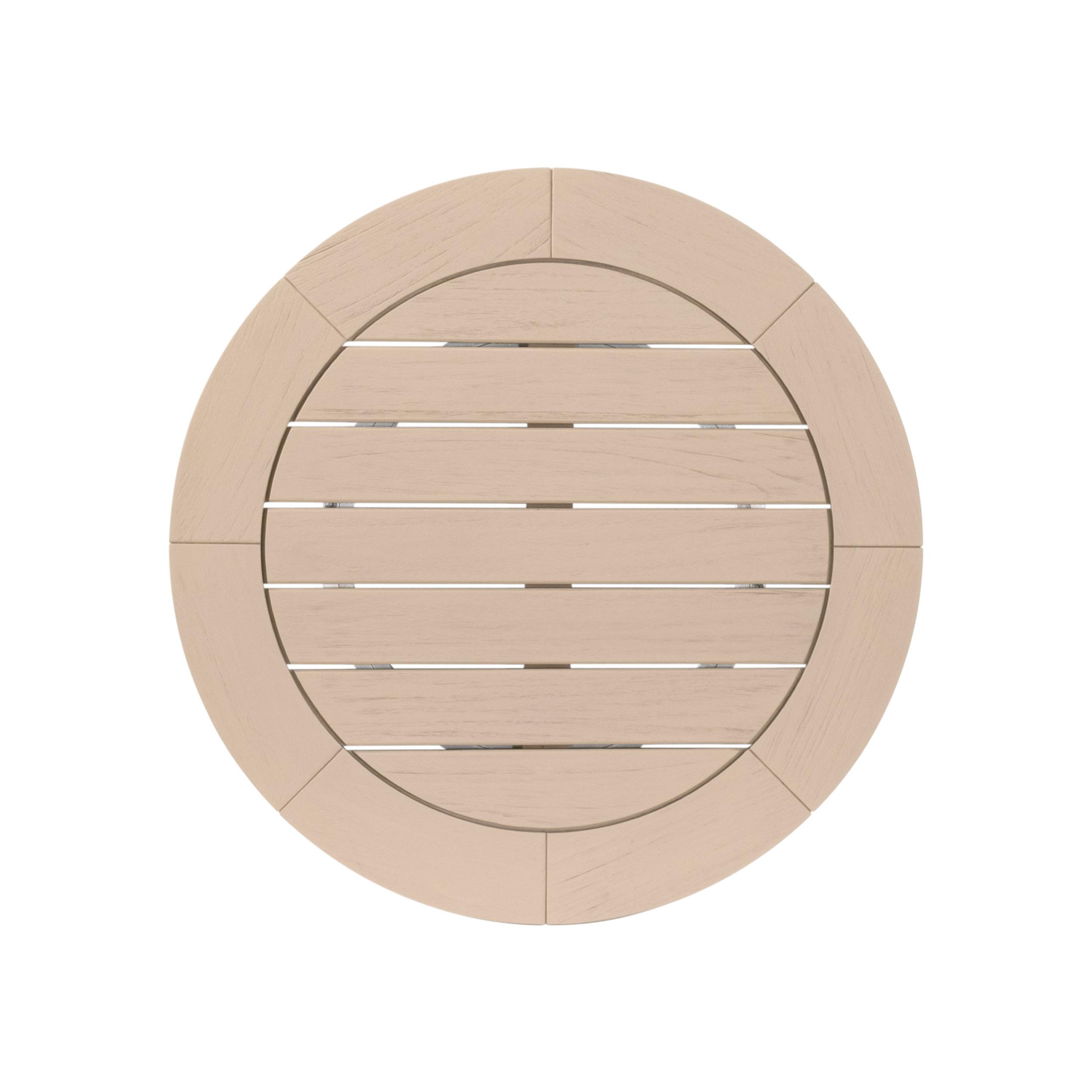 Boca Outdoor Lazy Susan, Dining Table by Essentials for Living, 26.5" width x 1.5" height x 26.5" depth View 3