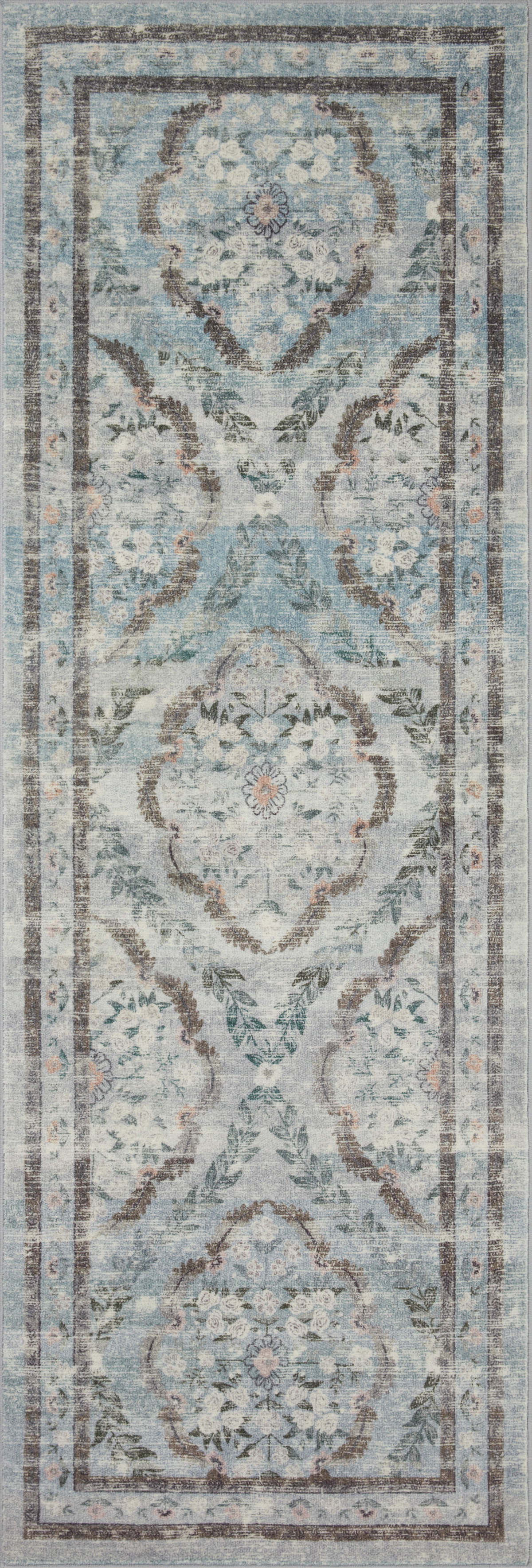 Rifle Paper Co. x Loloi Courtyard Rug, 5' length x 7'6" width View 4