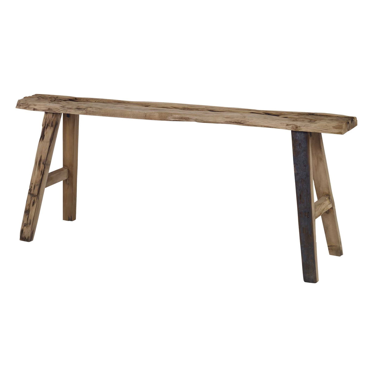 Paddock Rustic Bench, Benche by Uttermost, 50" width x 20" height x 13.5" depth View 4