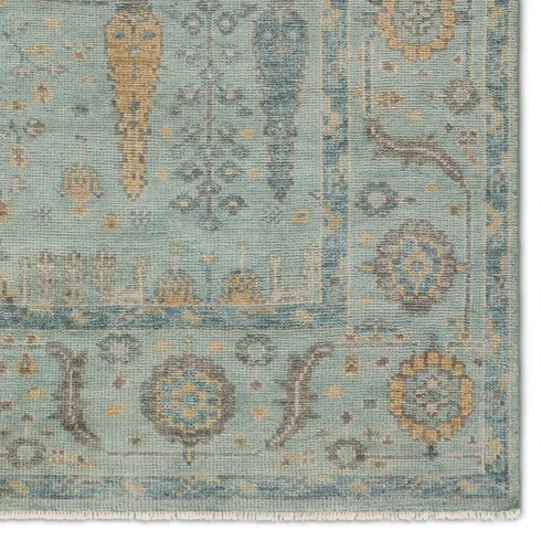 Jaipur Living Rehema SLN22 Handknotted Floral Blue Area Rug (8