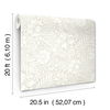 Modern Acanthus Wicker Peel & Stick Wallpaper thumbnail 7