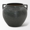 Kora Short Dark Metallic Double Ear Vase thumbnail 1