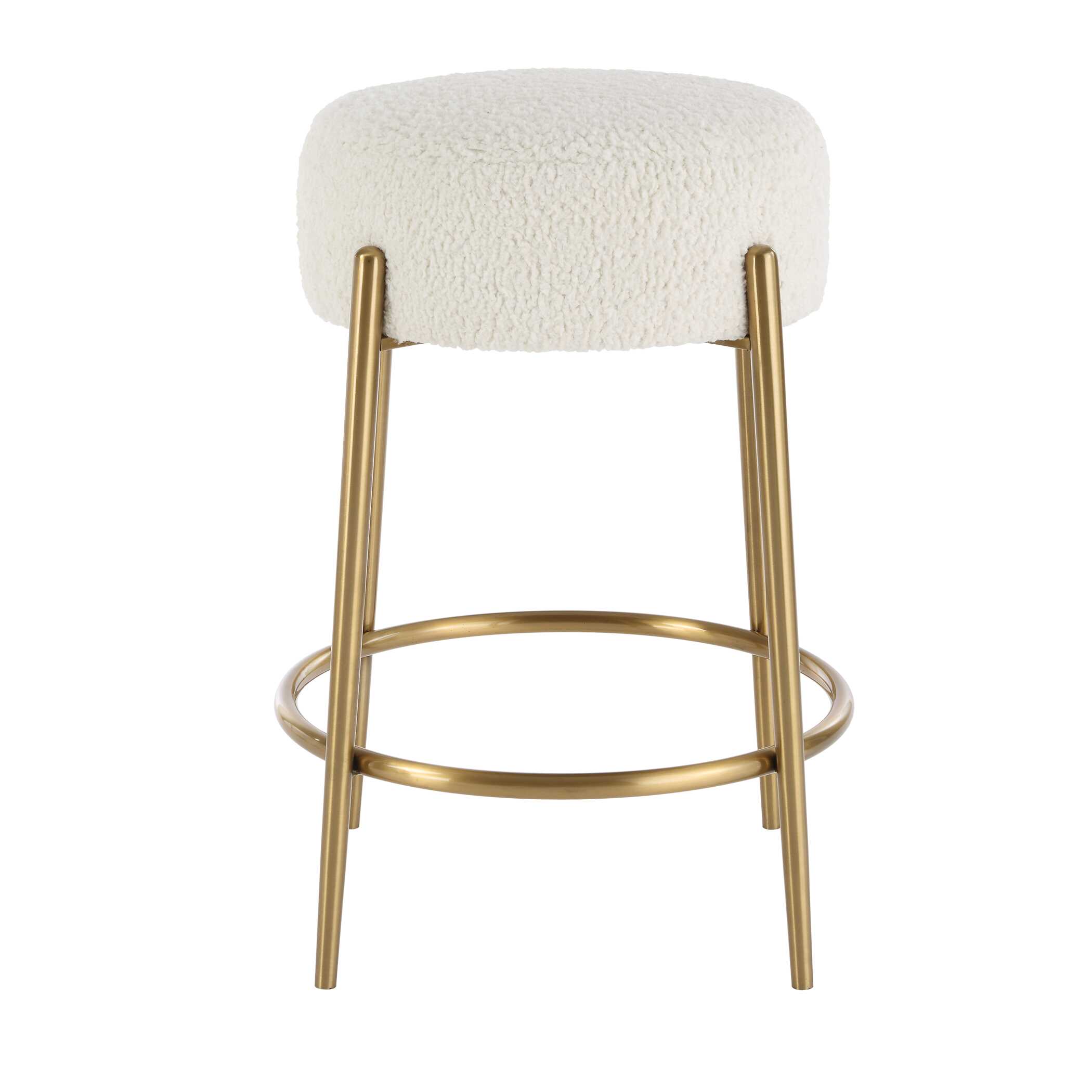 Arles Brass Counter Stool large image 