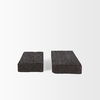 Shira Reclaimed Dark Brown Wooden Riser (Set of 2) thumbnail 2