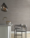 Jute Silver & Taupe Metallic Wallpaper, by York Wall, 24' length x 3' width x 0.02" depth thumbnail 2