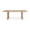 Grier 84'L x 38'W Dining Table | Modern | Light Brown Wood & Light Brown Wood Cane | Seats 8, by Mercana, 84" length x 38" width x 30" height thumbnail 3