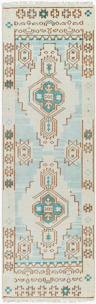 Anadolu Handmade Rug, by Surya, 8' length x 2'6" width
