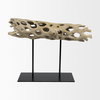 Dwell Cholla Wood Resin Decorative Object, by Mercana, 17.32" length x 7.09" width x 12.4" height thumbnail 4