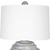 Waves Blue & White Accent Lamp, Table Lamp by Uttermost, 18" width x 26" height x 18" depth thumbnail 6