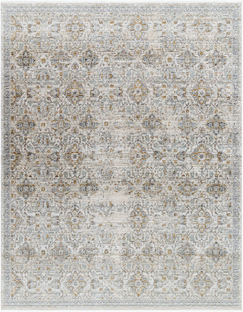 Margaret Machine Woven Rug, by Surya, 1'4.93" length x 1'4.93" width