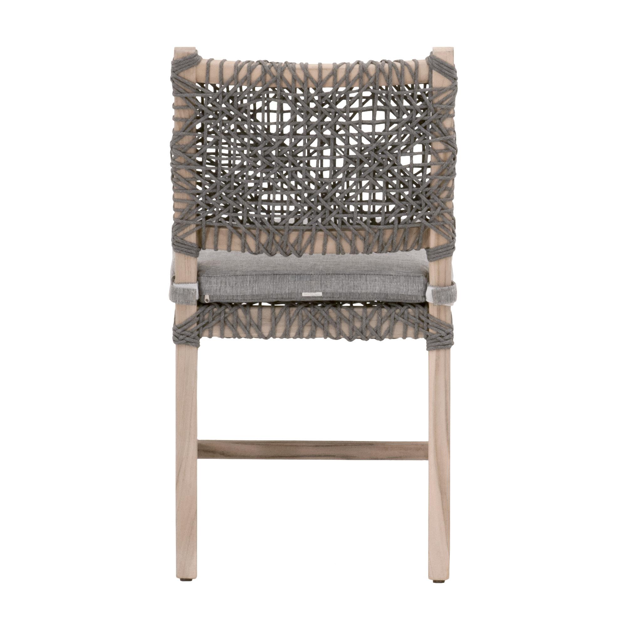 Costa Outdoor Dining Chair, Set of 2, by Essentials for Living, 19" width x 34.5" height x 22" depth View 5