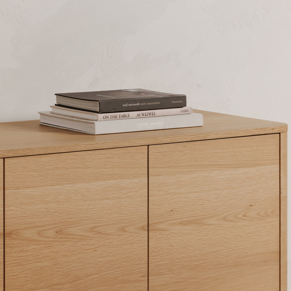 Round Off Sideboard Natural Oak, Cabinets & Sideboard by Moe's Home, 72" width x 30" height x 19" depth View 10