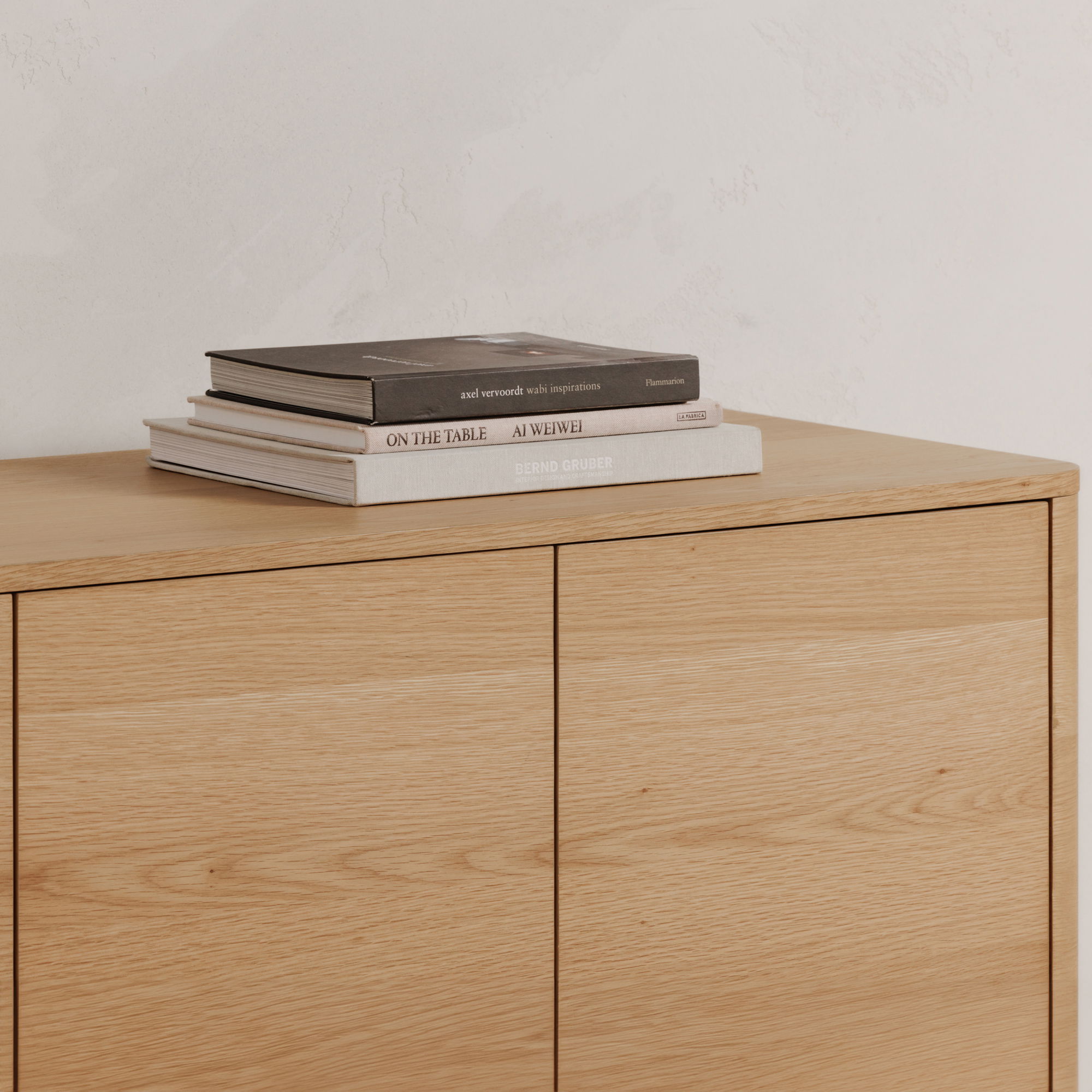 Round Off Sideboard Natural Oak large image 
