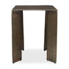 Reade Brass Outdoor Accent Table, Furniture by Uttermost, 18" width x 22" height x 18" depth thumbnail 1