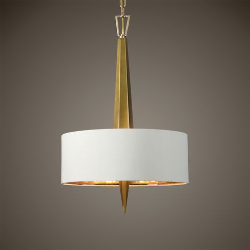 Obeliska 3 Light Gold Chandelier