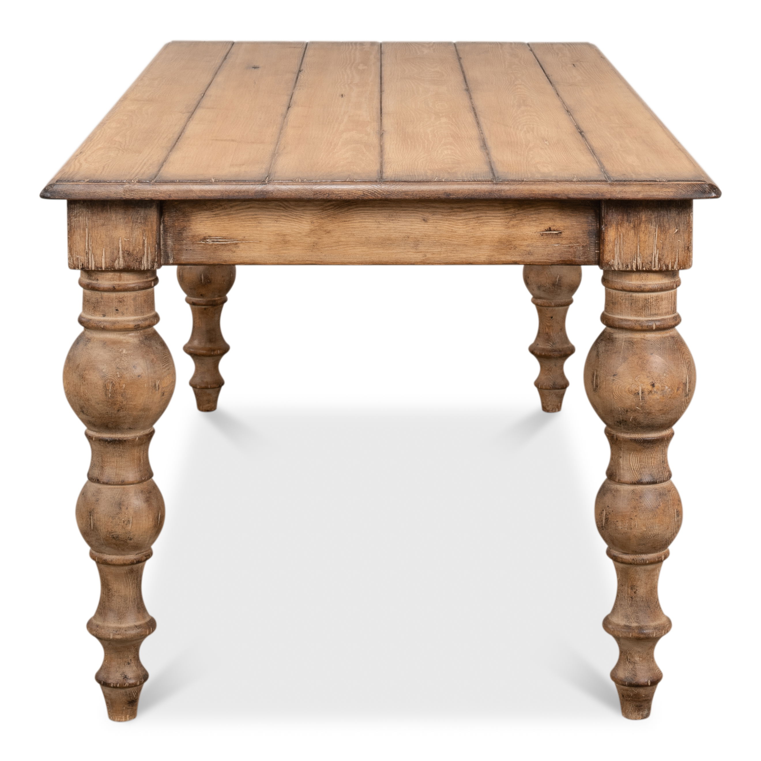 Bixby Dining Table, by Sarreid, 84" length x 37" width x 31" height View 11
