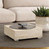 Natural Luxe Travertine Box, Boxe by Uttermost, 10" width x 4.5" height x 10" depth thumbnail 2