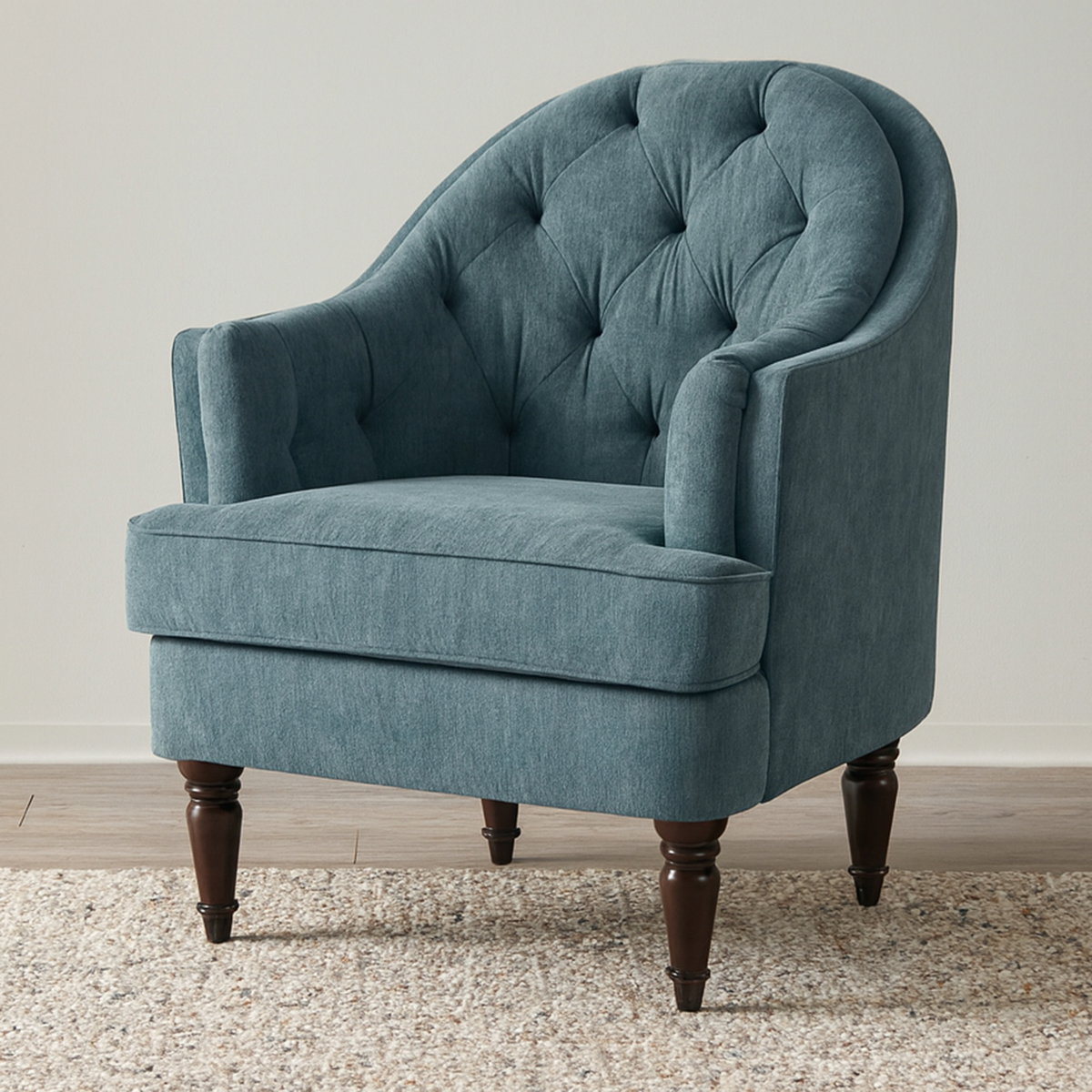 Pandora Accent Chair Light Blue, Outdoor Chair by Moe's Home, 2'7.5" width x 2'11.8" height x 2'9.9" depth View 8