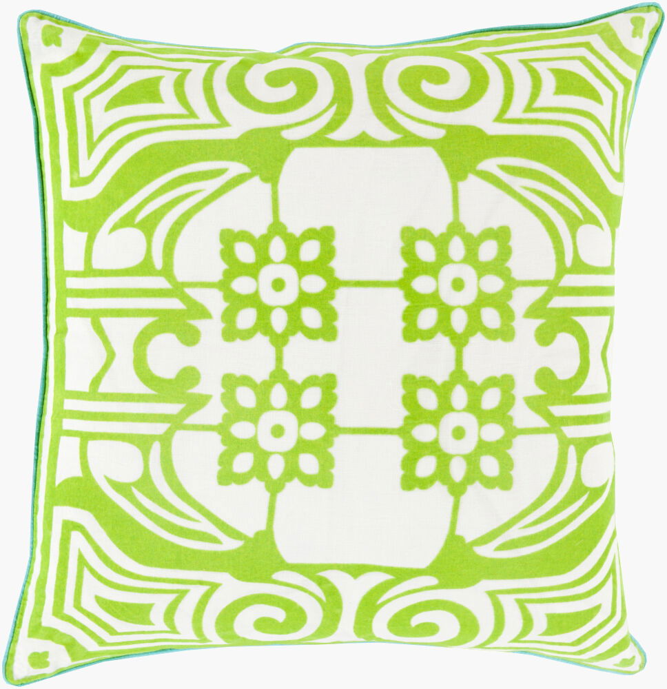 Eleonore Accent Pillow, Decorative Pillow by Surya, 18" length x 18" width