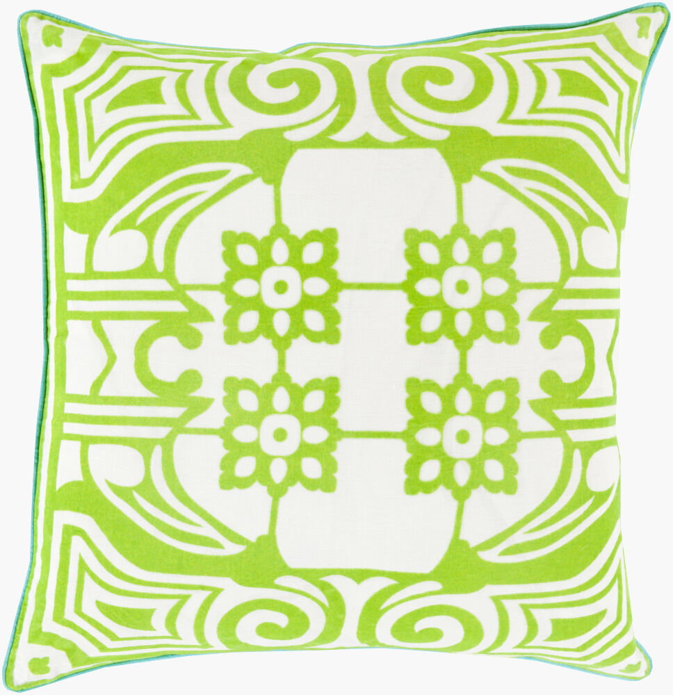 Eleonore Accent Pillow Down, Decorative Pillow by Surya, 22" length x 22" width