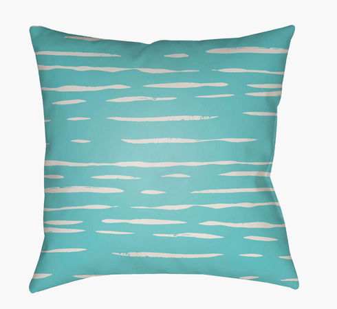 Painted Stripes Accent Pillow