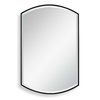 Shield Shaped Iron Mirror, by Uttermost, 2' width x 3'2" height x 1" depth thumbnail 1