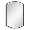 Shield Shaped Iron Mirror, by Uttermost, 24" width x 38" height x 1" depth thumbnail 1