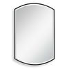 Shield Shaped Iron Mirror, by Uttermost, 24" width x 38" height x 1" depth thumbnail 1