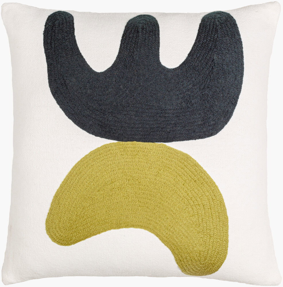 Jason Wu Accent Pillow, Decorative Pillow by Surya, 18" length x 18" width