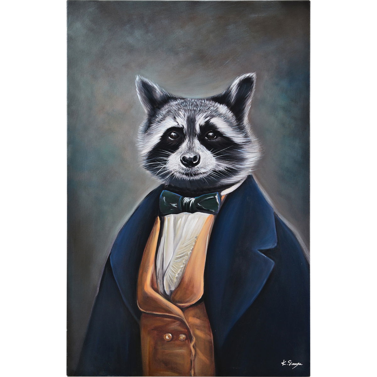 Tribec  Canvas Art, Painting by Renwil, 47" height x 1.4" depth View 1