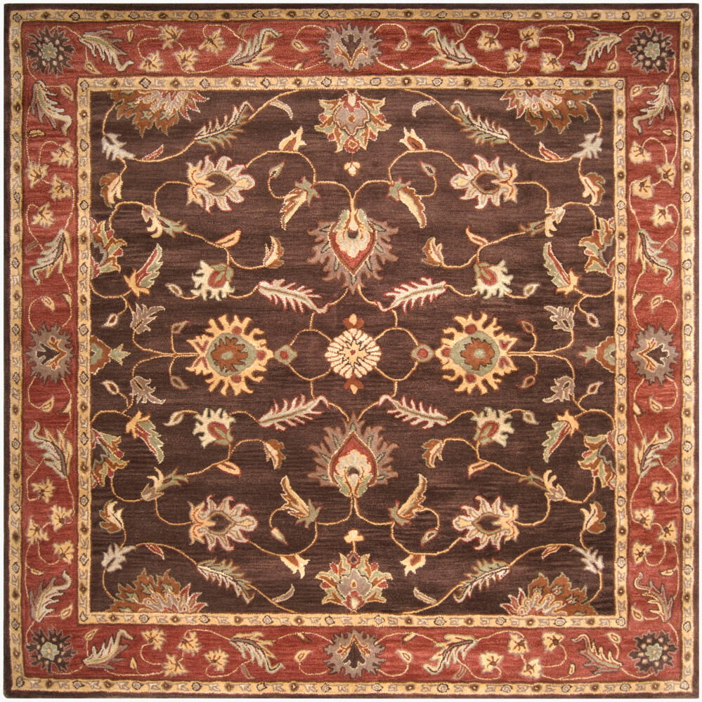Caesar Handmade Rug, by Surya, 8' length x 8' width