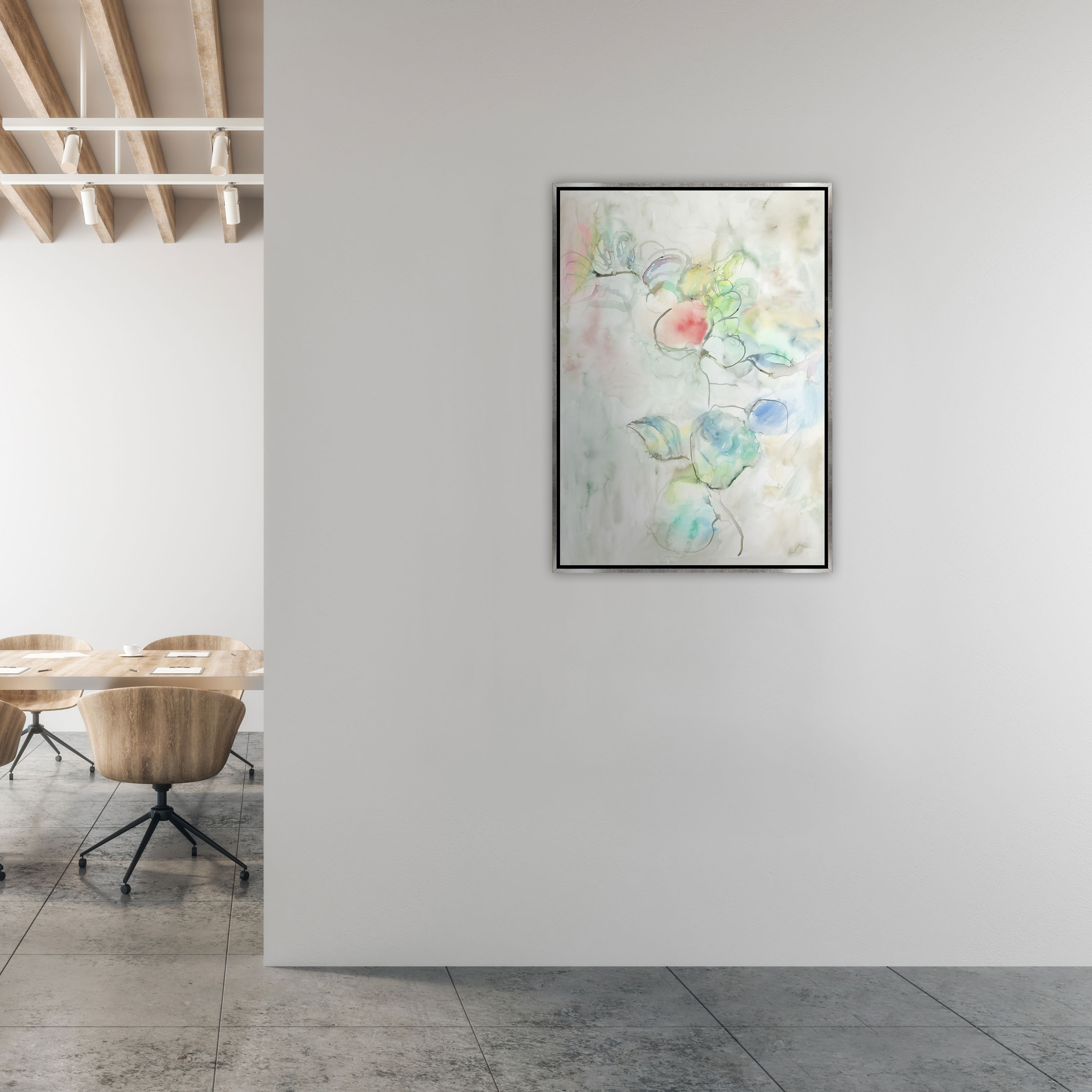 25.5 x 35.5 Symmetry in Earthtones, by Leftbank Art, 25.5" width x 35.5" height View 2