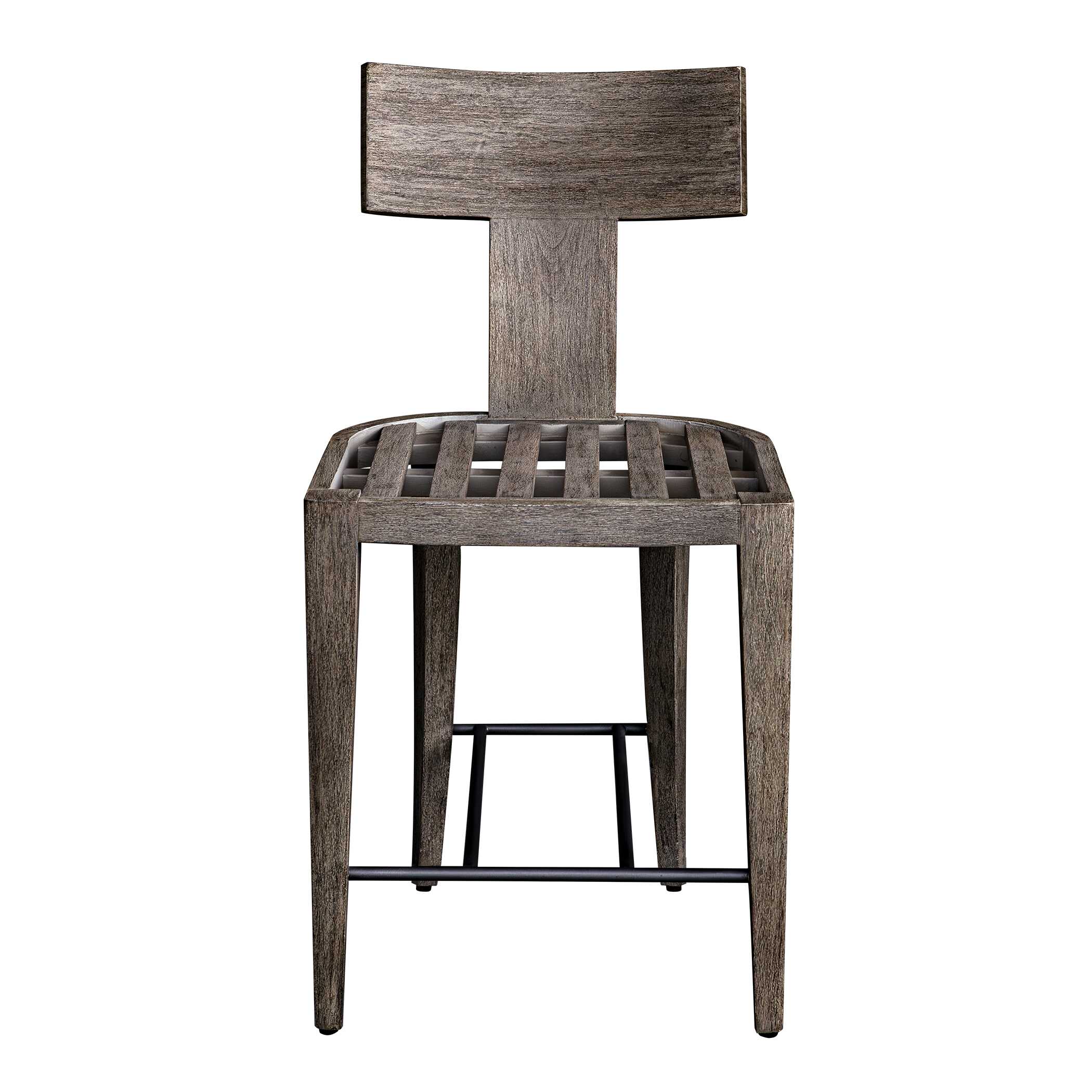 Cellini Outdoor Counter Stool, Furniture by Uttermost, 20" width x 39.5" height x 23.25" depth View 7