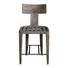 Cellini Outdoor Counter Stool, Outdoor Stool by Uttermost, 1'8" width x 3'3.5" height x 1'11.25" depth thumbnail 7