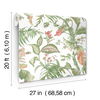 Fiji Garden Pink Peel & Stick Wallpaper thumbnail 5