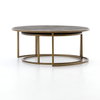 Shagreen Nesting Coffee Table, by Four Hands, 16" height x 38" depth thumbnail 10