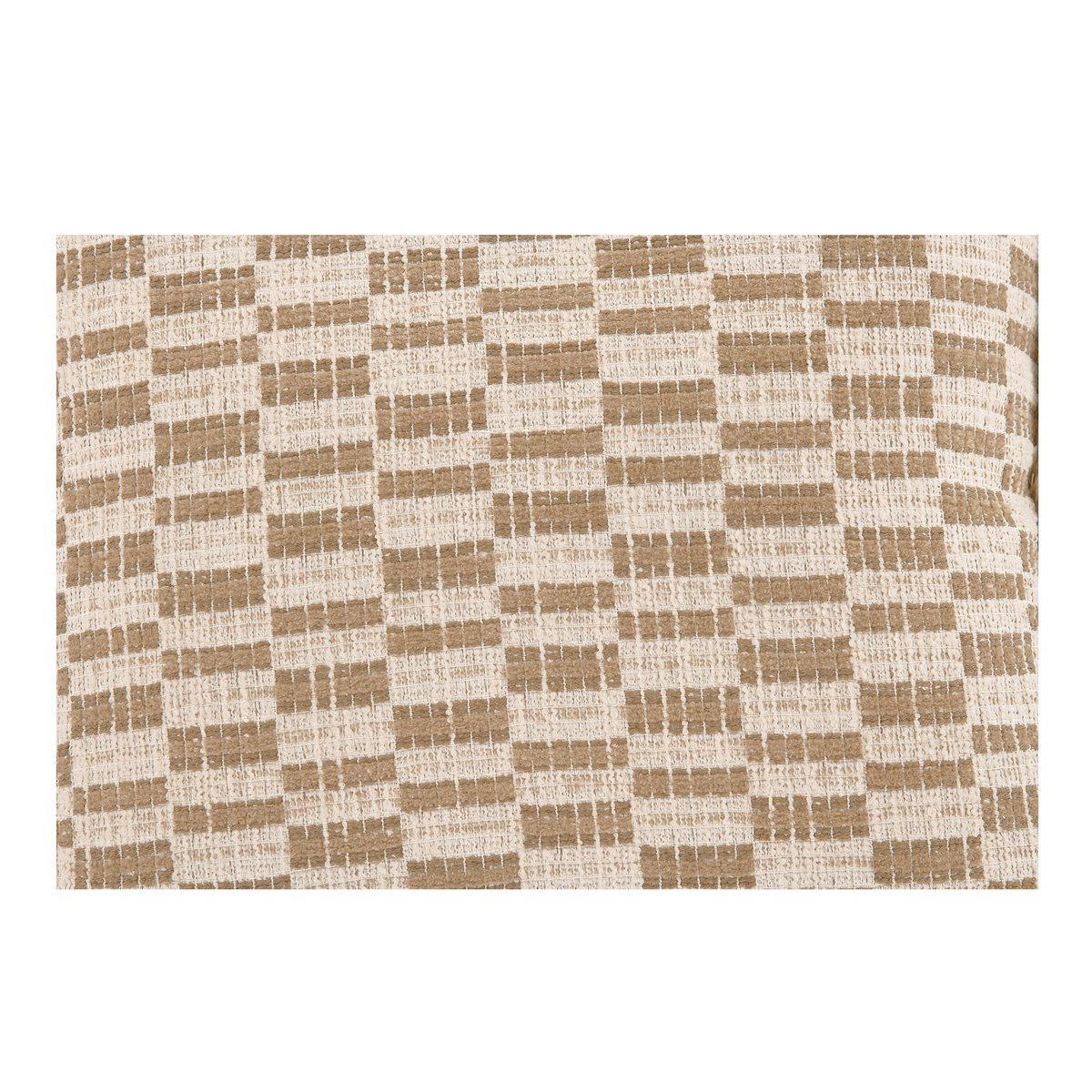 Leone Cushion Taupe, Decorative Pillow by Moe's Home, 20" width x 4" height x 20" depth View 4