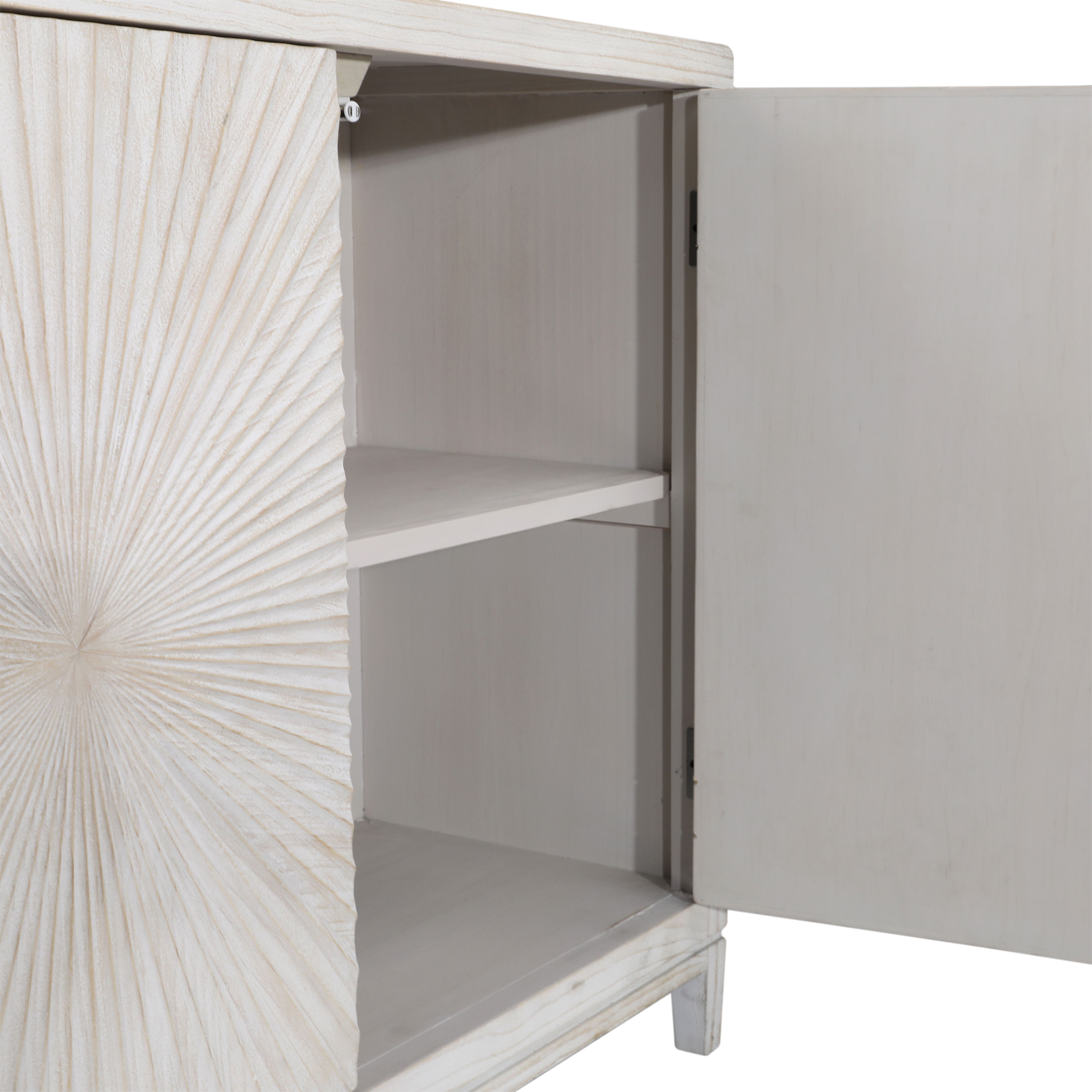 Melrose Sideboard, Sideboards & Buffet by Dovetail, 79" width x 36" height x 18" depth View 7