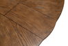 Tower Jupe Dining Table  Med Light Mink, by Sarreid, 4'7" length x 4'7" width x 2'6" height thumbnail 5