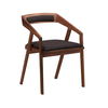 Padma Arm Chair Black thumbnail 1