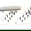 Lismore Small Fabric Bench thumbnail 2