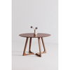 Godenza Round Dining Table Brown, by Moe's Home, 47" width x 29.5" height x 47" depth thumbnail 8