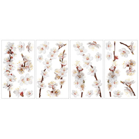 Dogwood Branch Wall Decals