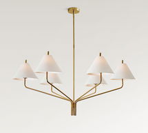 Online Designer Hallway/Entry Monroe Metal Round Chandelier (58")