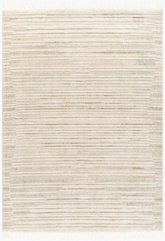 Rudy Machine Woven Rug, by Surya, 1'3.75" length x 1'3.75" width
