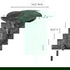Grace Accent Table Green Marble thumbnail 8