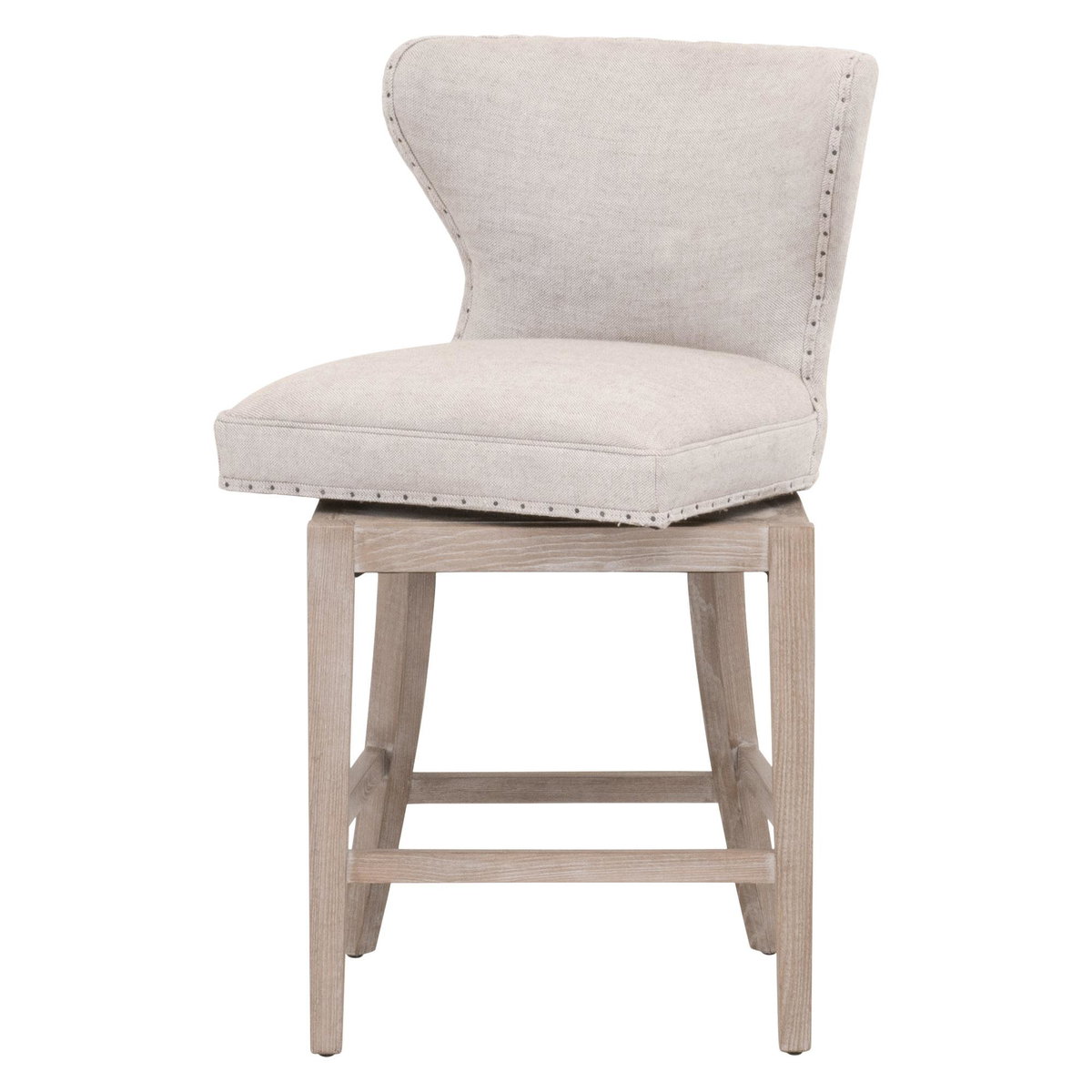 Milton Swivel Counter Stool, Dining Chair by Essentials for Living, 22.5" width x 38.25" height x 23.5" depth View 3