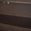 Swanson Dark Brown Wooden Scalloped Sideboard, Sideboards & Buffet by Mercana, 72" length x 19" width x 32" height thumbnail 12