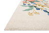 Rifle Paper Co. x Loloi Les Fleurs Rug, 5' length x 7'6" width thumbnail 4